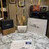 COACH IDOL SIGNATURE  PREMIUM BAG WITH OG DOUBLE BOX AND CARRY BAG
