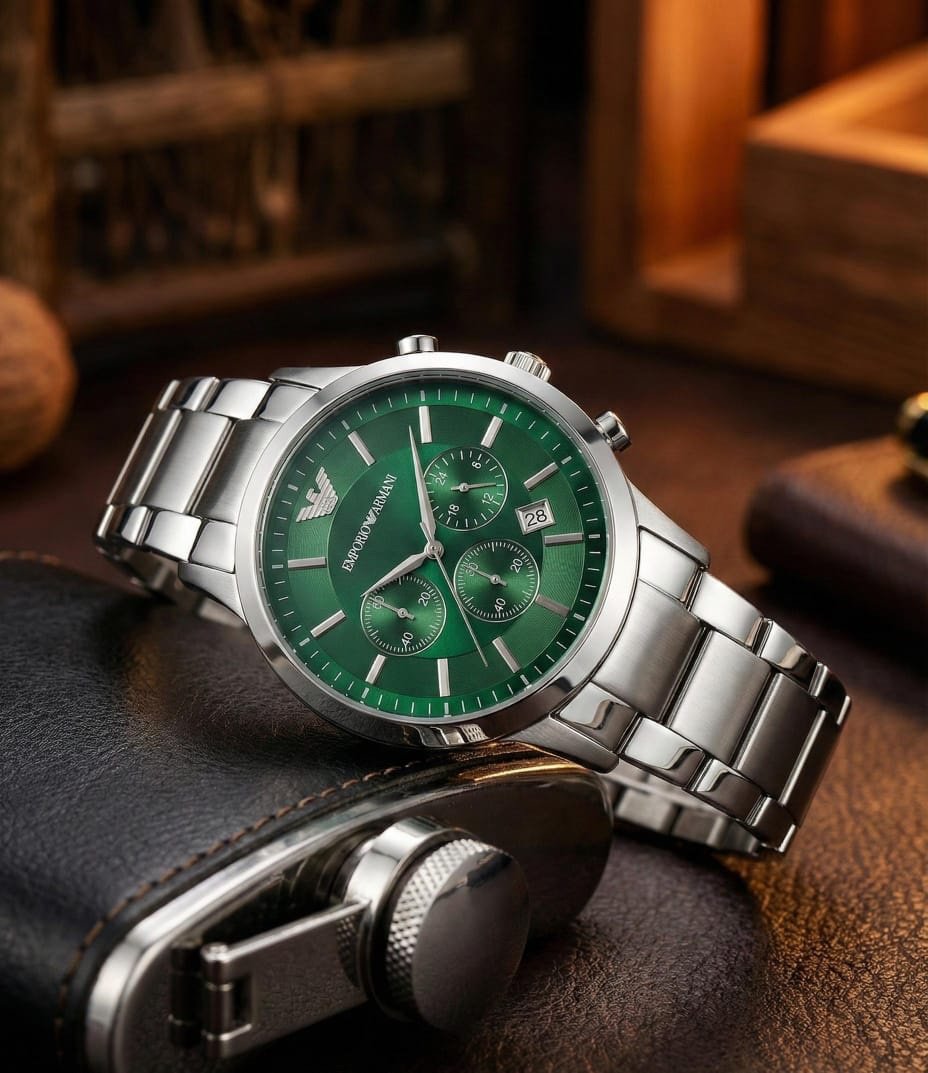 Emporio Armani Classic Silver Green