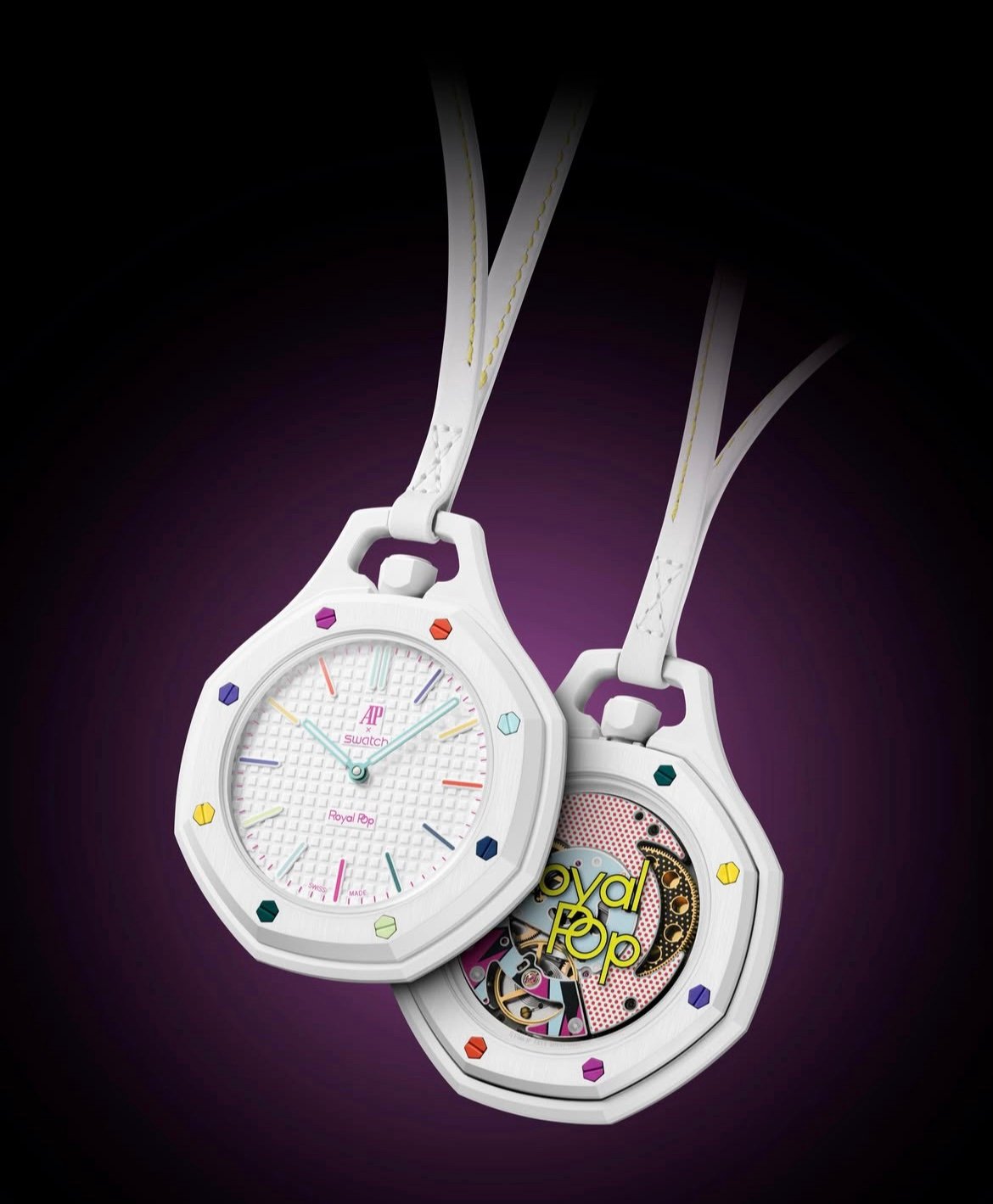 AP Γ Swatch Royal Pop βHuit Blancβ White ????