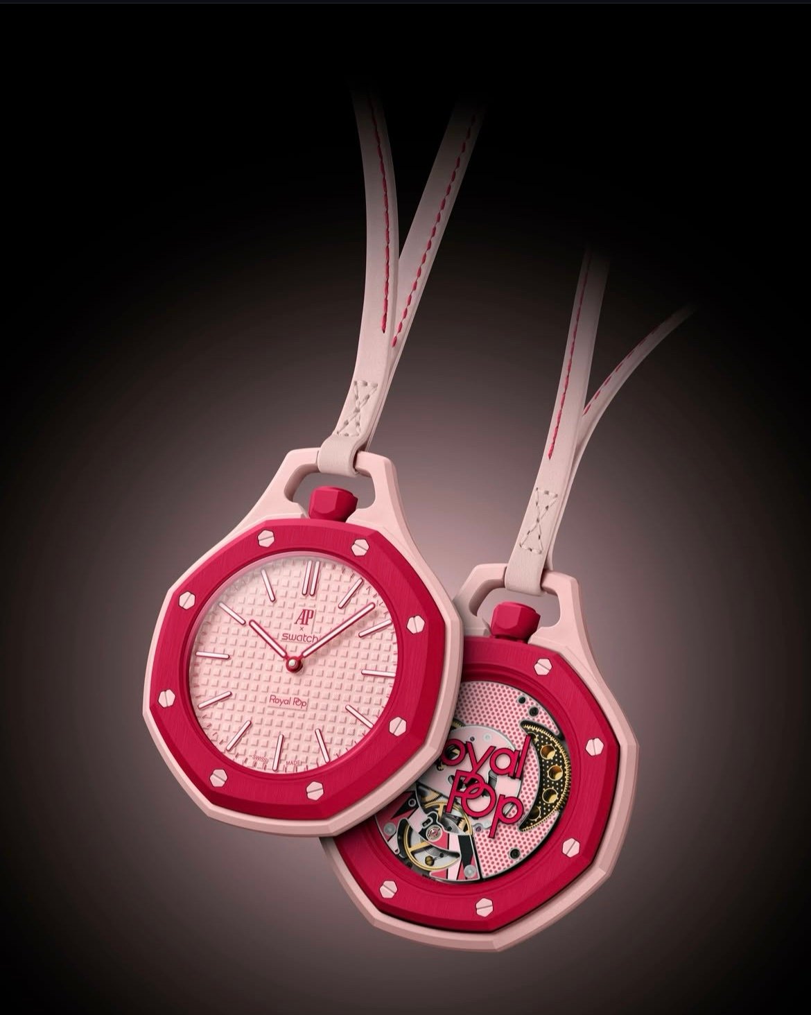 AP Γ Swatch Royal Pop βOtto Rossoβ Red β€οΈ