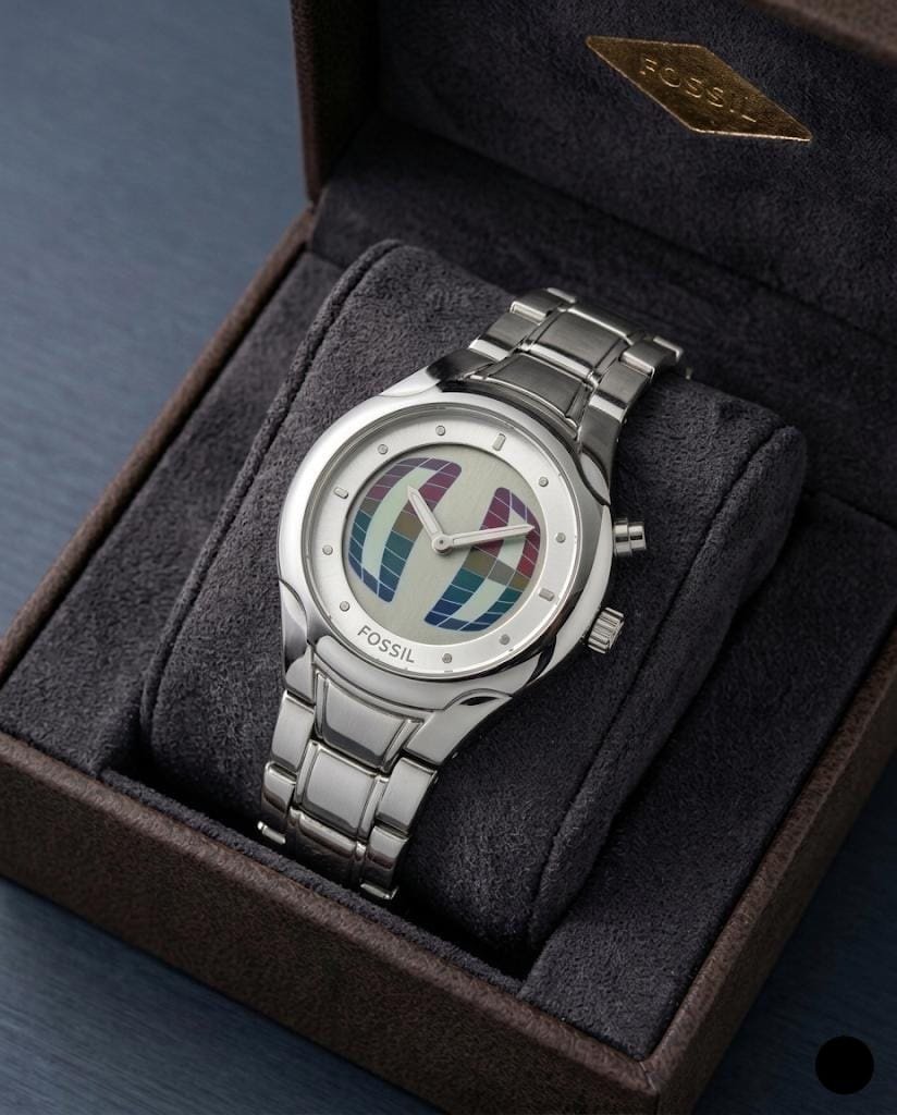 Fossil Big Tic Circle β Retro Ana-Digi Watch